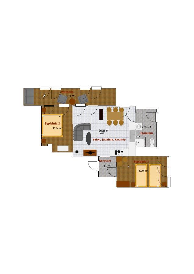 Apartament Roland Świeradów-Zdrój Exteriör bild